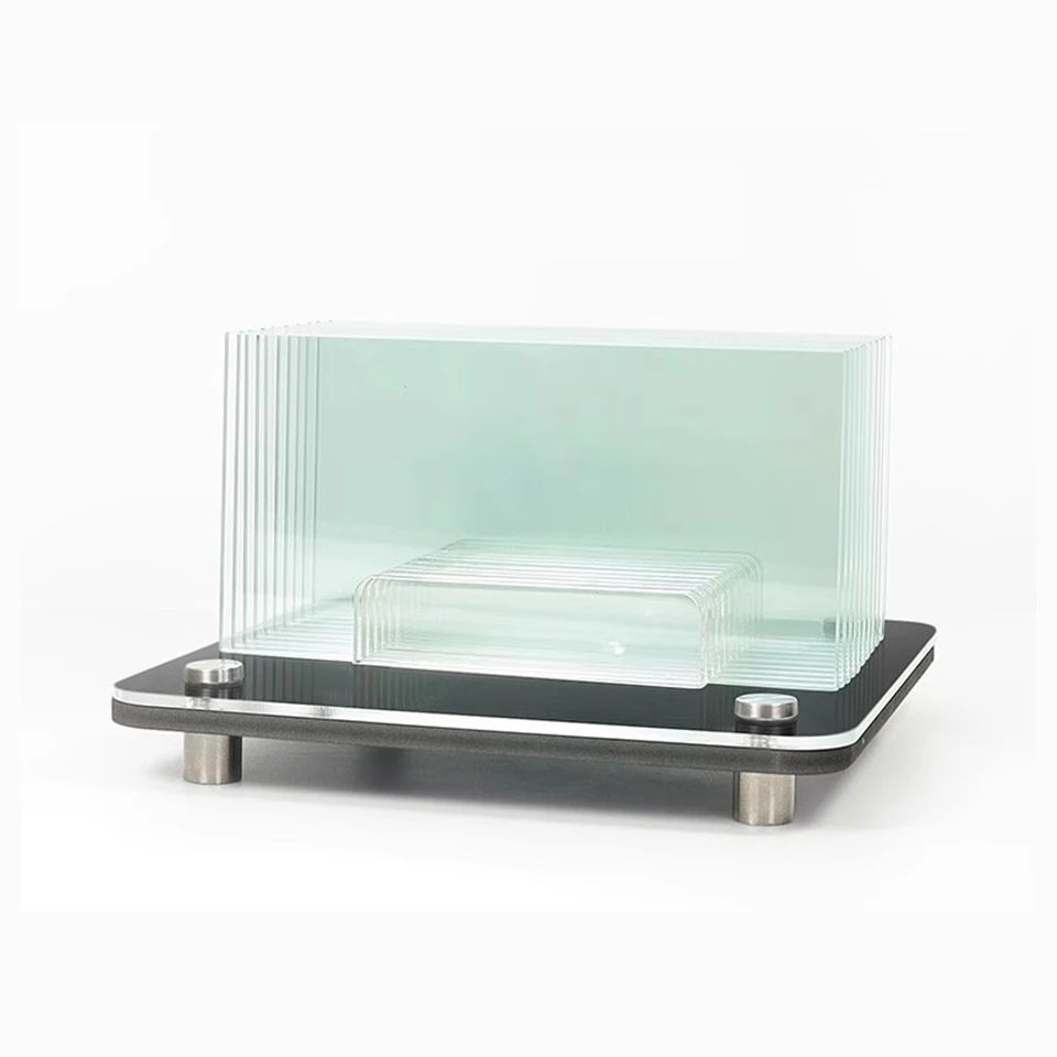 Professional Automotive Window Film Display Stand,10pc Tempered Glass Panel Kit for Heat Rejection Demo,Tint Sample Shop MO-623M