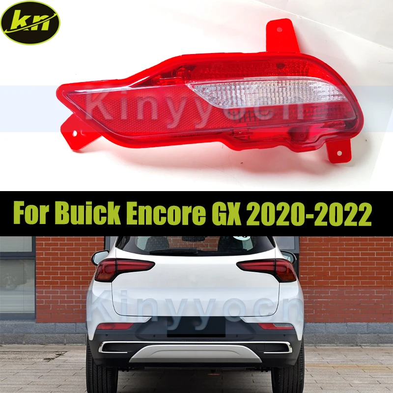 

Car Tail Rear Bumper Fog Lamp Light Without Bulb For Buick Encore GX 2020-2022 Rear Reflectors Fog Lamp Warning Light