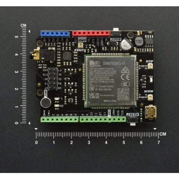 SIM7600G-H CAT4 4G LTE Shield Arduino Compatible