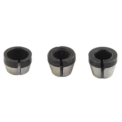 3pcs 6mm 6.35mm 8mm Collet Chuck Adapter For Engraving Trimming Machine Electric Router High Quality Durable Workshop Equipment