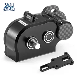 1/10 RC LCG Transmission Tiny Gearbox Ultra light with Slidable Shim for Straight Axle Axial AR44 AR45 Enduro Vanquish F9 F10