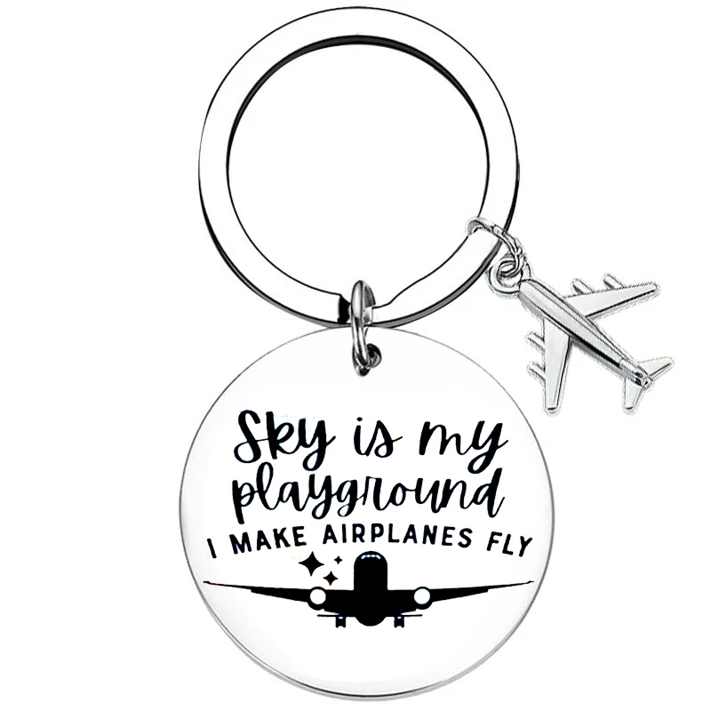 Pilot Aviation Gifts keychain Aircraft Pilot Gifts Airplane Lover, Pilot Birthday Graduation Gifts