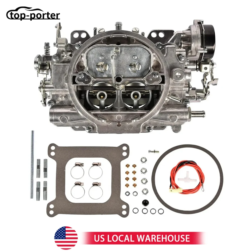 1 jeu de carburateurs à 4 barils Edelbrock 1406 Performer 600 CFM avec starter électrique 1406-600 CBRT-1406 1406-600