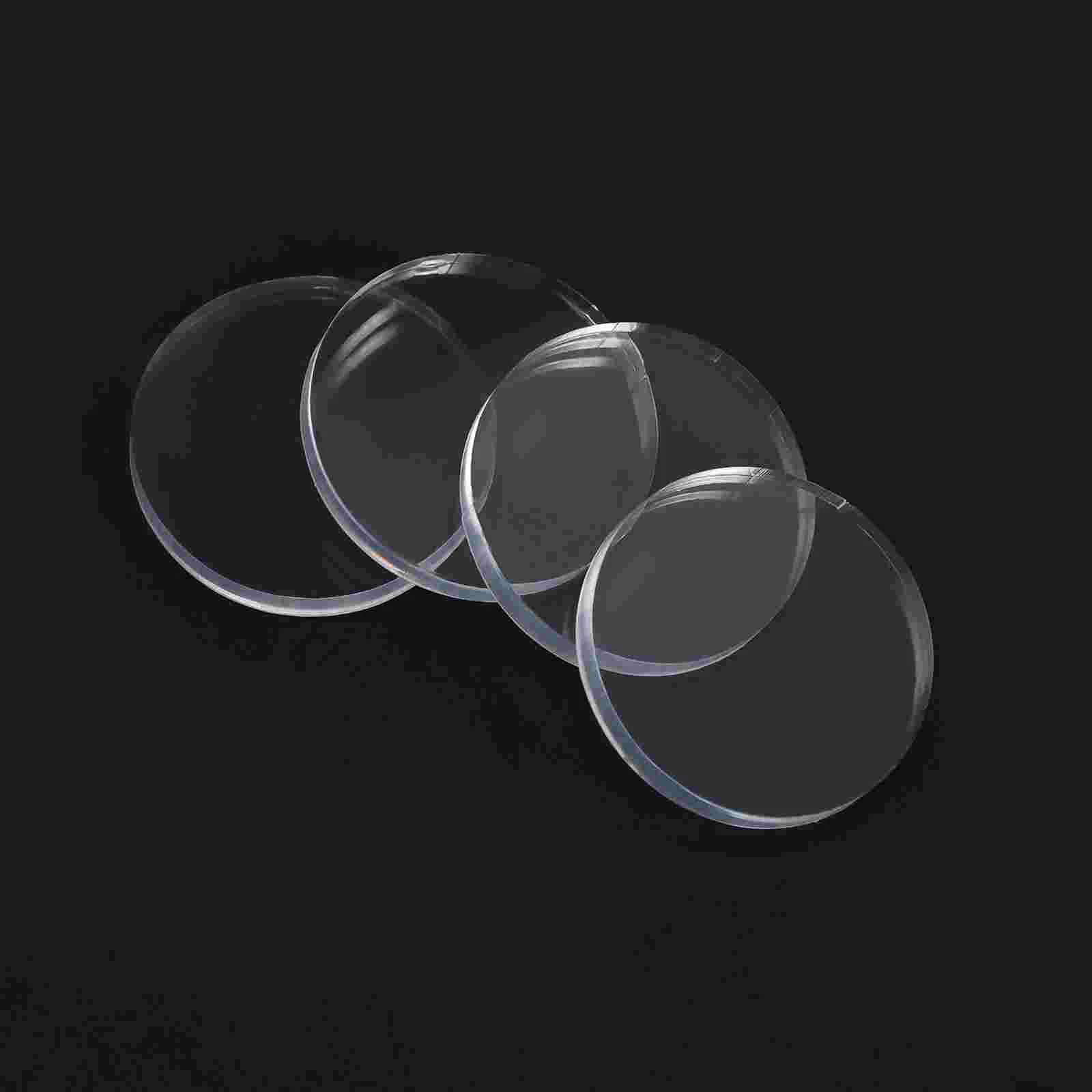 Glass Table Pad Anti Slip Durable Suction Cup Prime Glass Table Pad Wahser Spacer Damper for Living Room Office Home