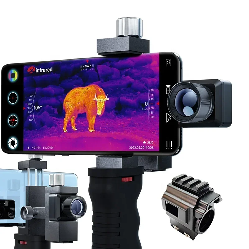 

2025Thermal Monocular Mountains Climbing Xinfrared T2 Pro Hog 669 Yard Thermal Camera Binocular Sensor