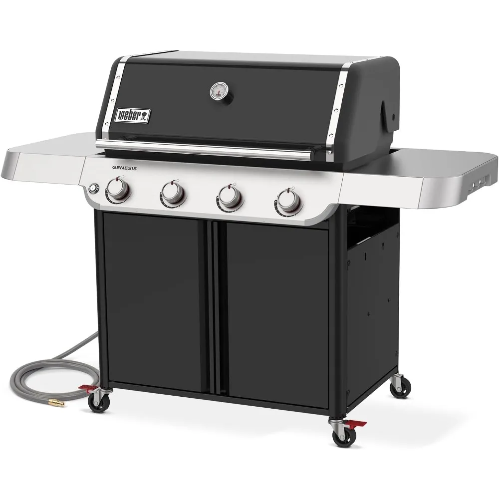 Genesis E-415 Natural Gas Grill, Black