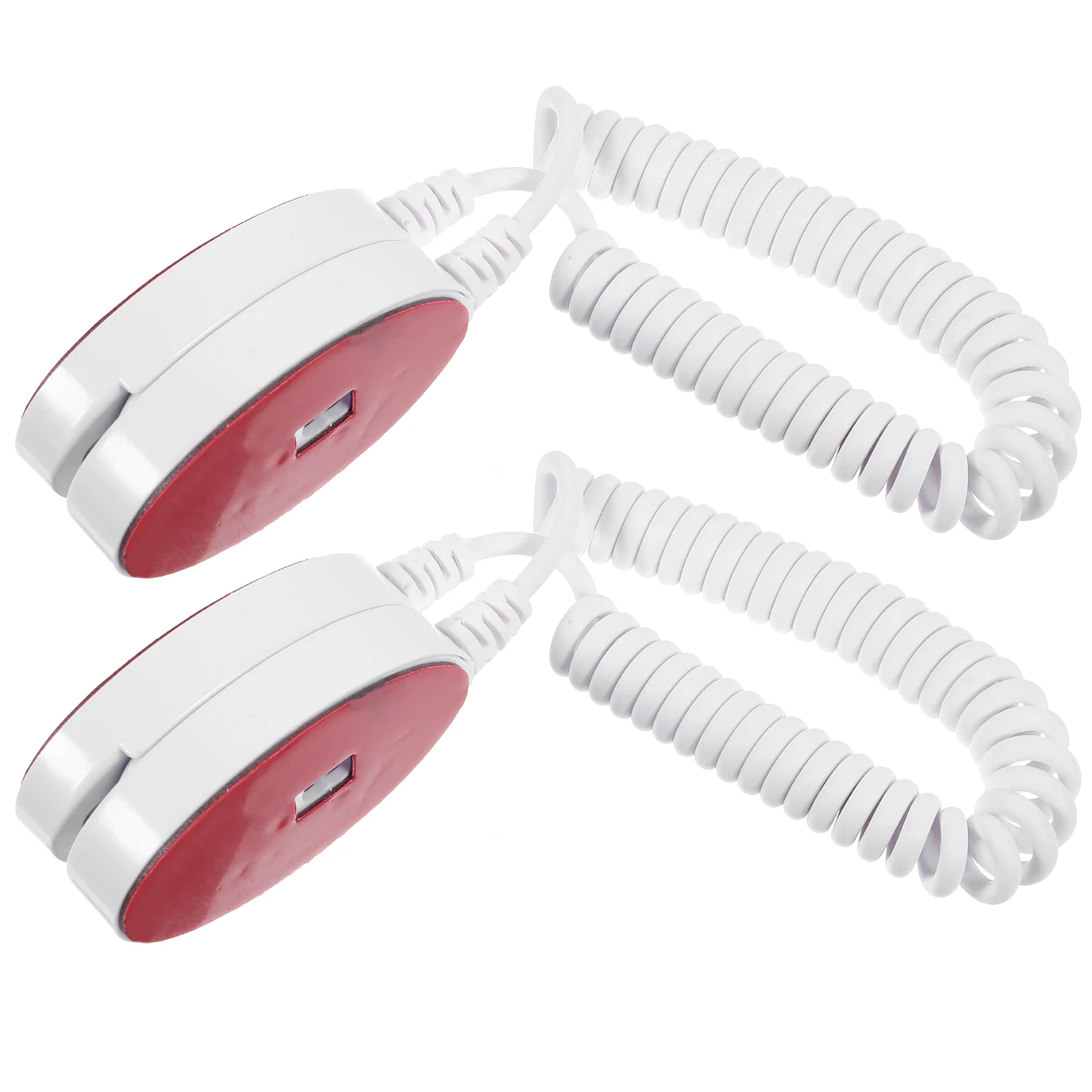 2pcs  Remote Holder Remote Control Security Cable Remote Control Tether Security Wire retractable remote control tether