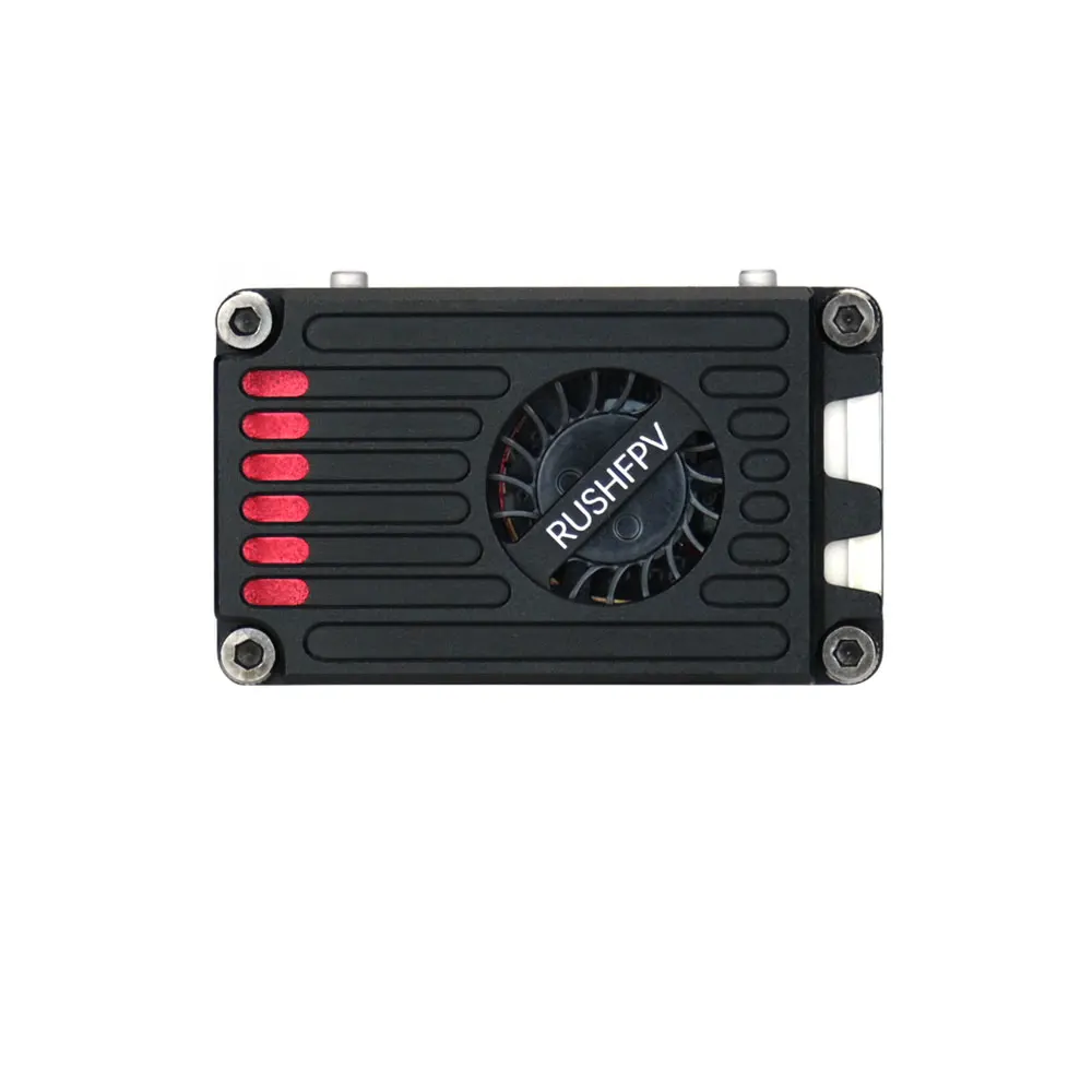 Image 4: RUSHFPV MAX SOLO x-band 4.9G 7-36V VTX 8CH transmetteur vidéo longue portée pour Drone RC FPV avion à voilure fixe