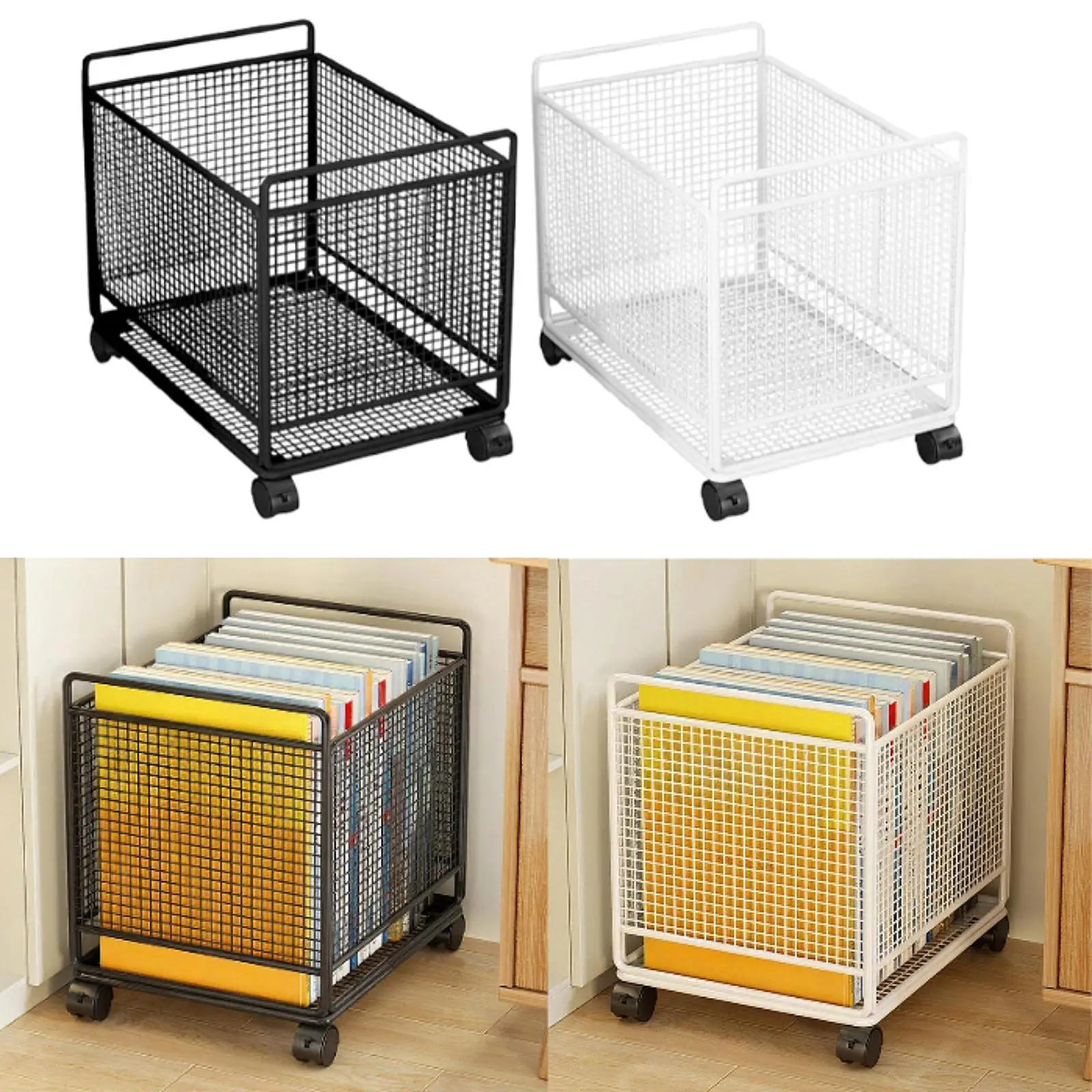 Carrito con ruedas para gatos y perros multiusos con compartimento