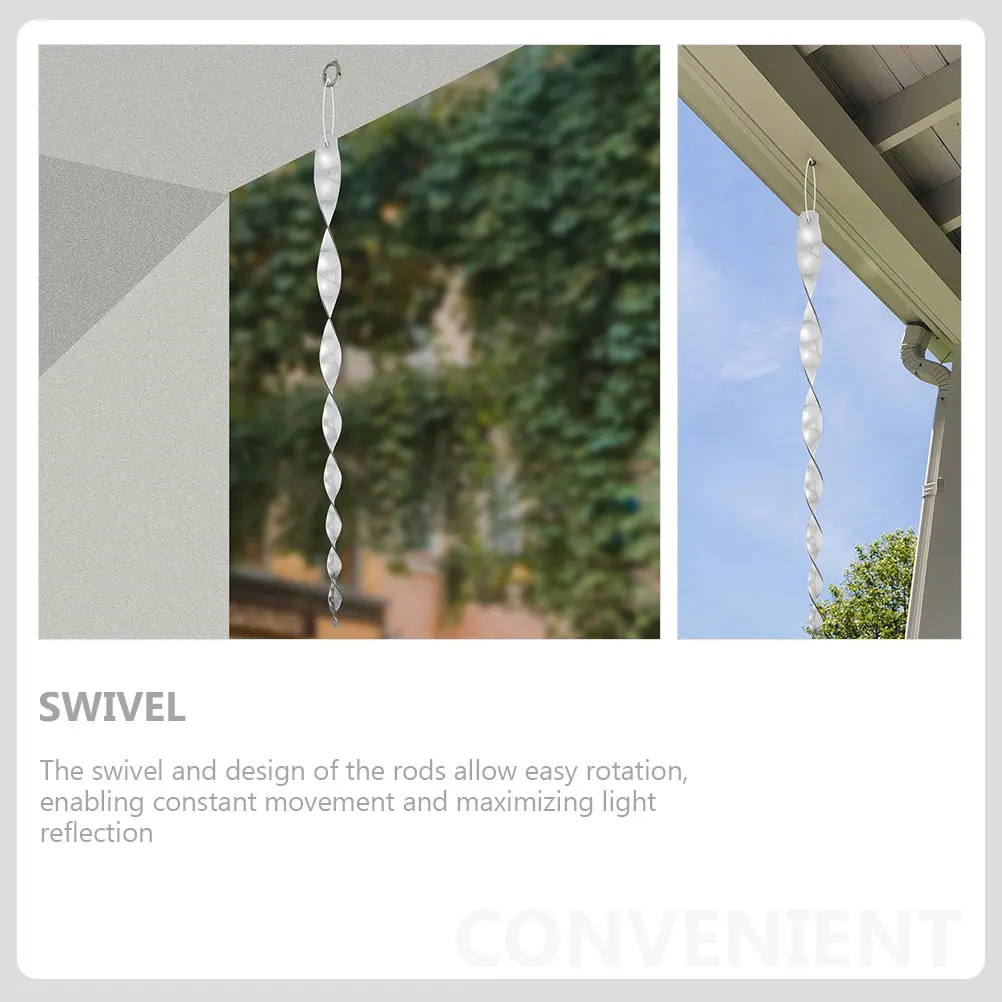 30 قطعة من أعواد مبيد الحشرات العاكسة للديكور الوظيفي لحديقة الشرفة تستخدم أجهزة الطيور ذات الحركة المستمرة #6