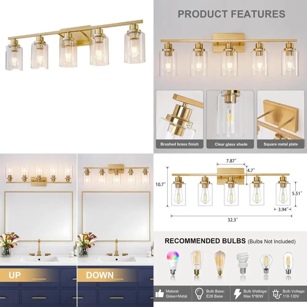 Modern Brushed Bras…