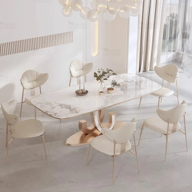 Nordic Design Dining Table Light Luxury Space Saving Dining Table Restaurant Home Tavolo Da Pranzo Modern Furniture