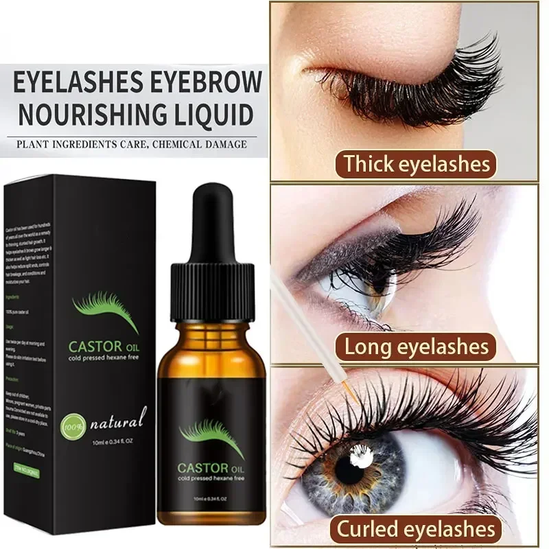 Norishing Eyelash Growth Liquid Eyelashes siero per la crescita rapida allungamento Curl allunga il trattamento addensato siero per ciglia