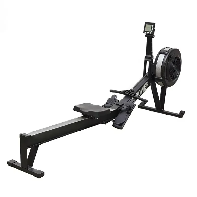 Low Price Home Use Air Rower Rowing Machine 8 Speed 150KG Load-Bearing Metal Alloy ABS Gym Equipment