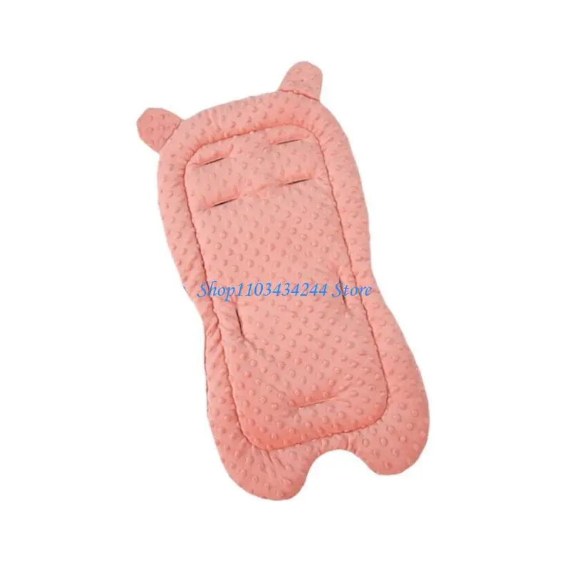 

Newborns Head Neck Support Cushions Breathable Fabric Baby Strollers Cushions Easy to Carrying for Car Seats & Strollers