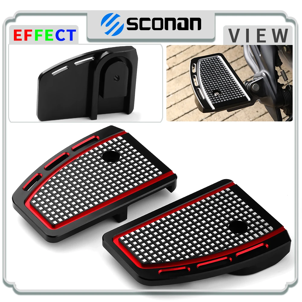 

Motorcycle accessories For Honda scl300 scl500 2023 2024 Wide Foot Pegs Rest Footpeg Front Rider Footboards Enlarger Pedals