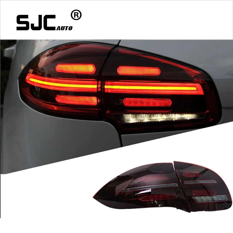 

SJC Auto Specially Designed For Porsche Cayenne 958.1 LED Taillights Assembly 11-14 LED Turn Signal Lamps Car Accessories