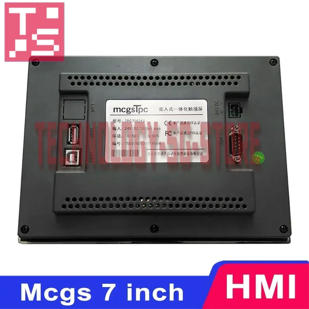 

MCGS 7 Inch 7" HMI TPC7062K TPC7062KD TPC7062KX TPC7062KT TPC7062TD TPC7062HI TPC1062K Human Interface Machine Touch Screen