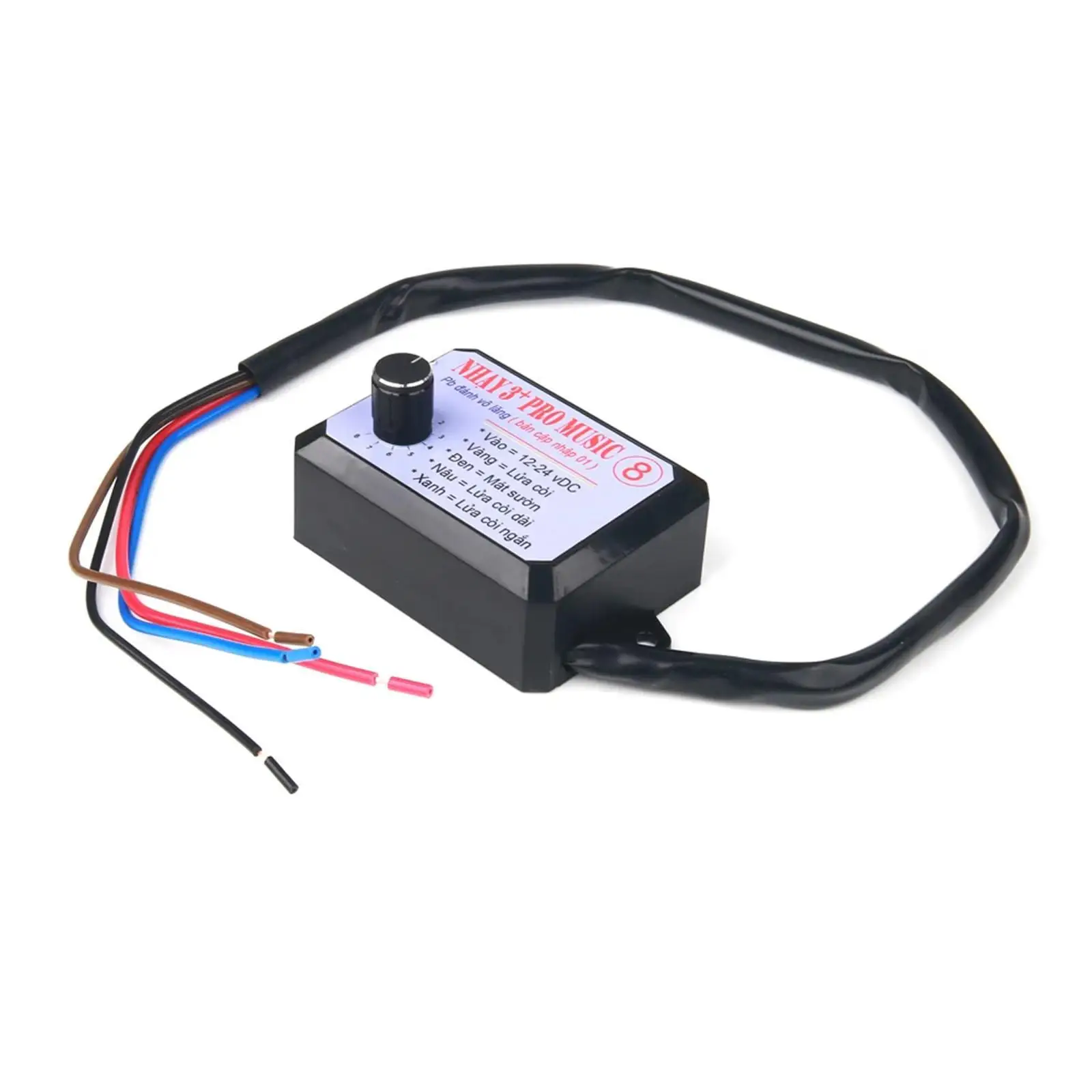 Marine Car Horn Controller Electric Horn Speaker Sound Effect Box Durable Plastic for Vehicle Truck Boat