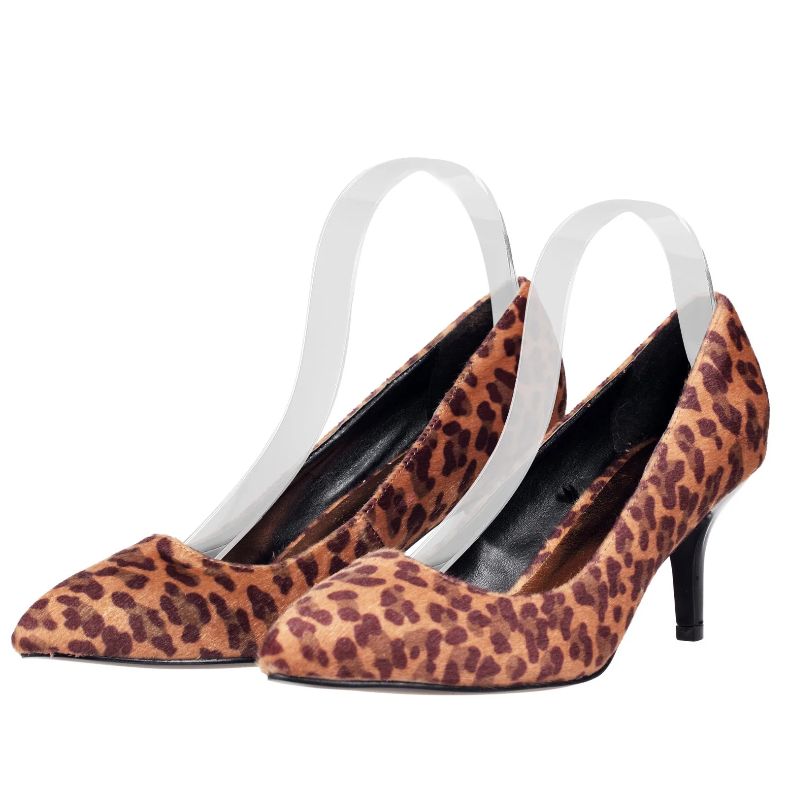 

5pcs Transparent Sandals Support Rack High Heels Display Shelf Acrylic Shoe Organizer Storage Stand For Women Sandals Mall