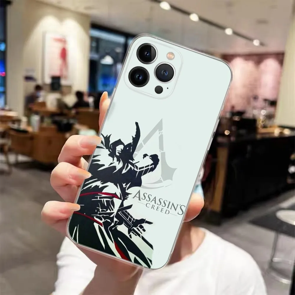 A-Assassins Game C-Creed-d Phone Case For iPhone 15 14 13 12 11 Pro Xs Max Mini XR X 7 8 Plus Shockproof Transparency Funda