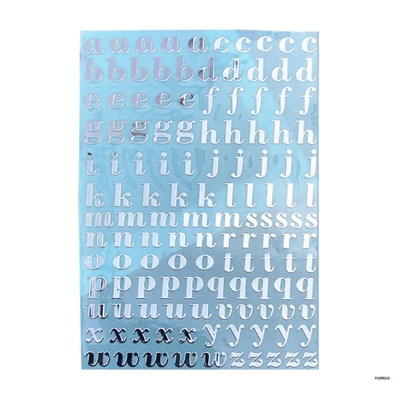 Letter Sticker Self Adhesive Letters Numbers Stickers for Grad Arts Craft