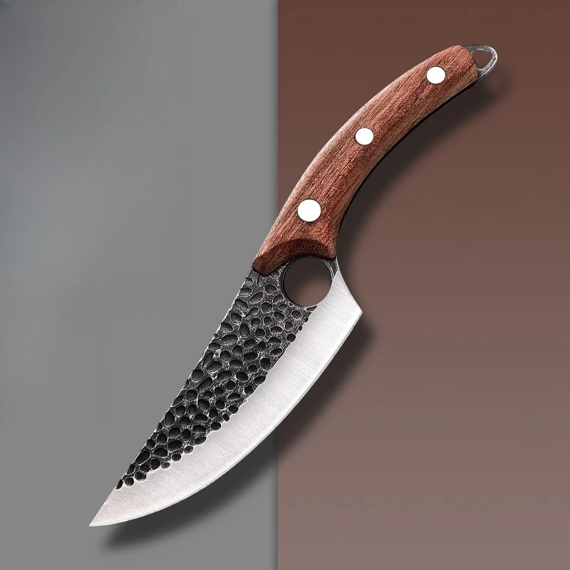 

Kitchen Knife Handmade Forged Butcher Knife Boning Knives Meat Cleaver Vegetables Cutter Professional Household Chef Cook Knife