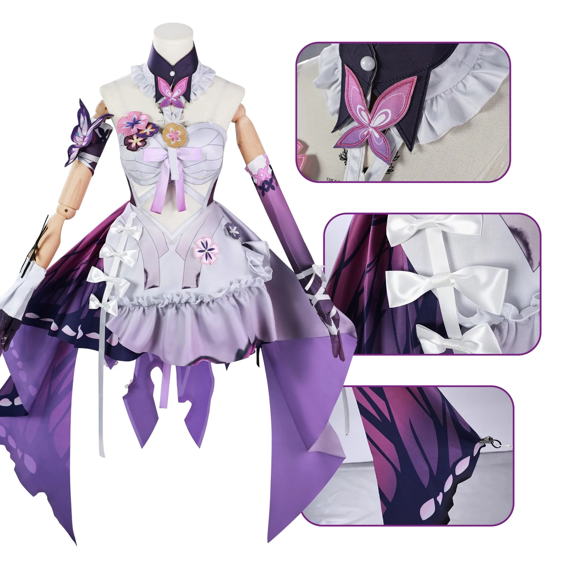 

Honkai：Star Rail Castorice cosplay costumes Full cosplay costume for a 2D game