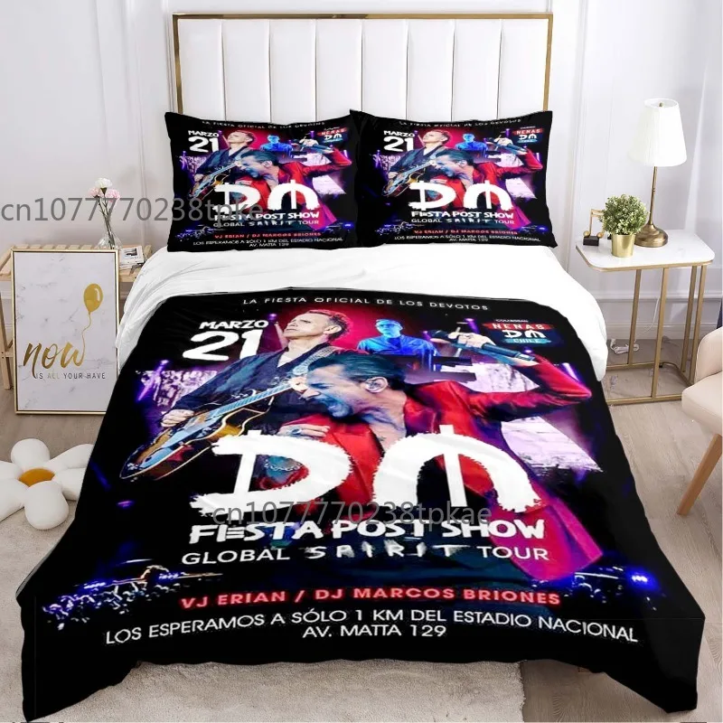 Depeche Mode Band Duvet Cover Sets Printed Bedding Set Double Queen King Size 2/3pcs,Bettbezug