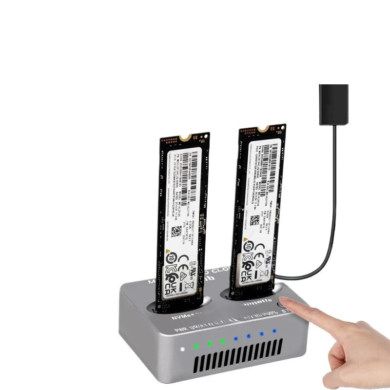 

M.2 NVMe AHCI Offline Copy USB3.2 Dual Disk 20G M3 SSD System