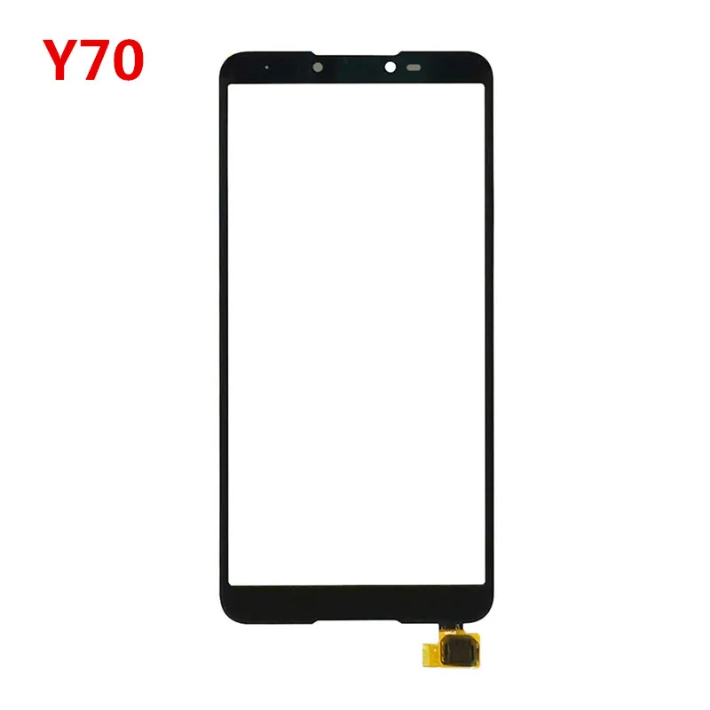 Touchscreen For Wiko Y80 Y70 Y60 Y61 Y62 Plus Y51 Y50 Touch Screen LCD Display Front Glass Outer Panel Repair Replace Parts