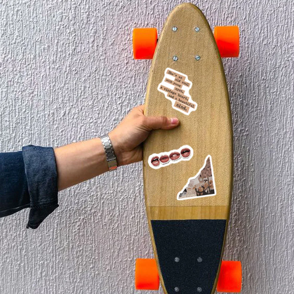 10/30/50pcs Retro Art Cartoon Graffiti Stickers Aesthetic Decals Motorcycle Skateboard Laptop Luggage Phone Waterproof Sticker