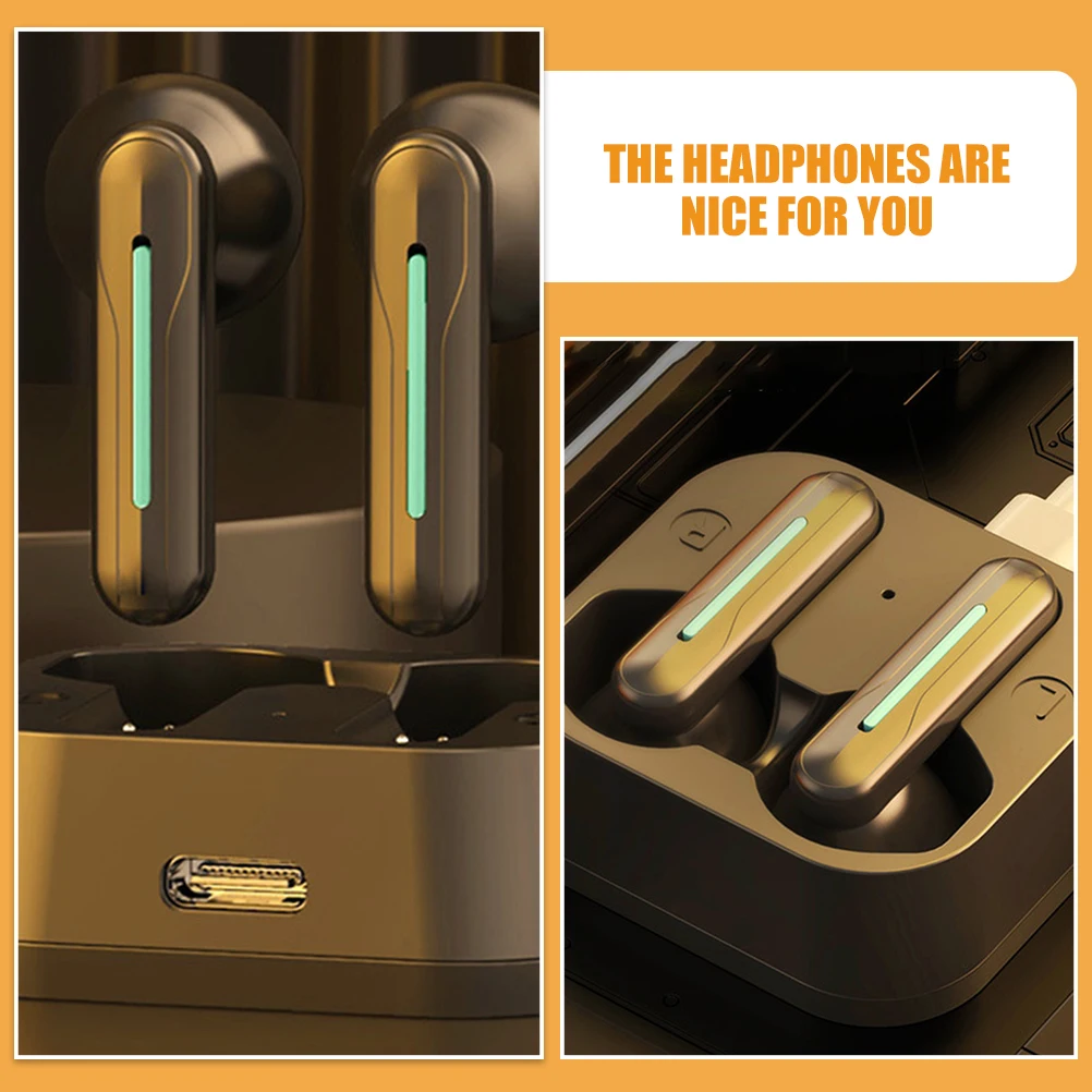 

Wireless Earbuds Headphones High Quality Sound Black Color In Ear Sport Earphones Work Out Running Fitness Companion
