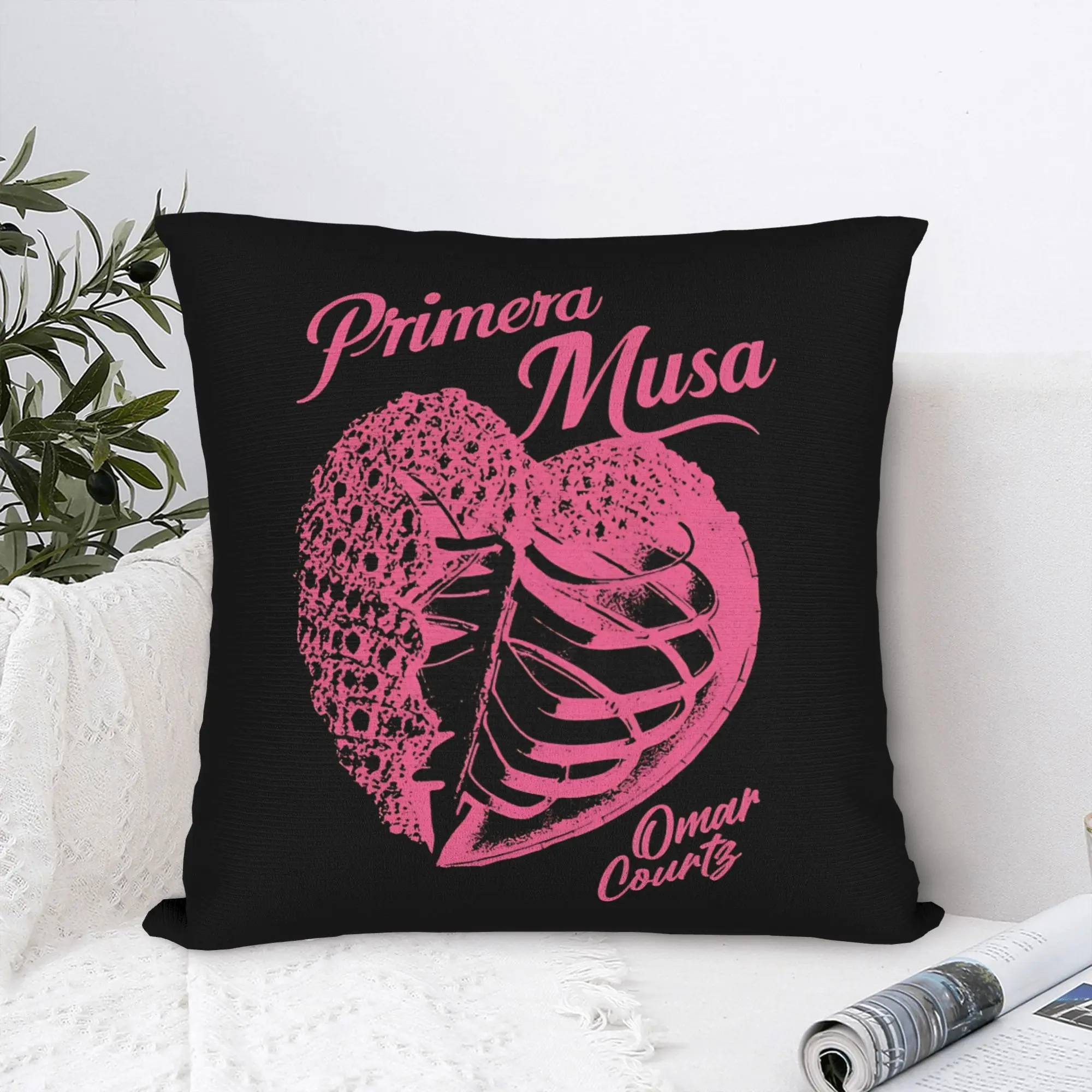 Omar Courtz First Muse  Square Pillow Case Primera Musa  Cushion Covers Custom Zippered Decor Pillowcover for Home 45*45cm