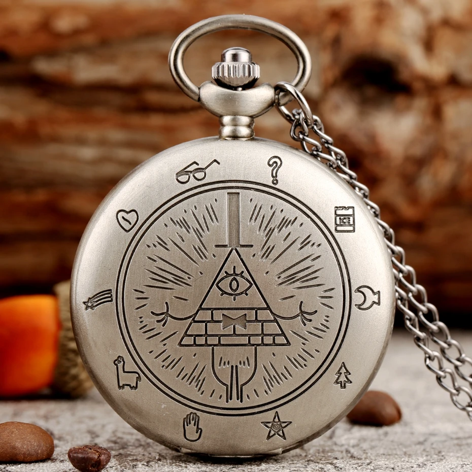 New Arrival! Women\'s Wristwatch with Gravity Password Pendant - Featuring Mysterious Triangle Devil Quartz from Overseas Eye. P