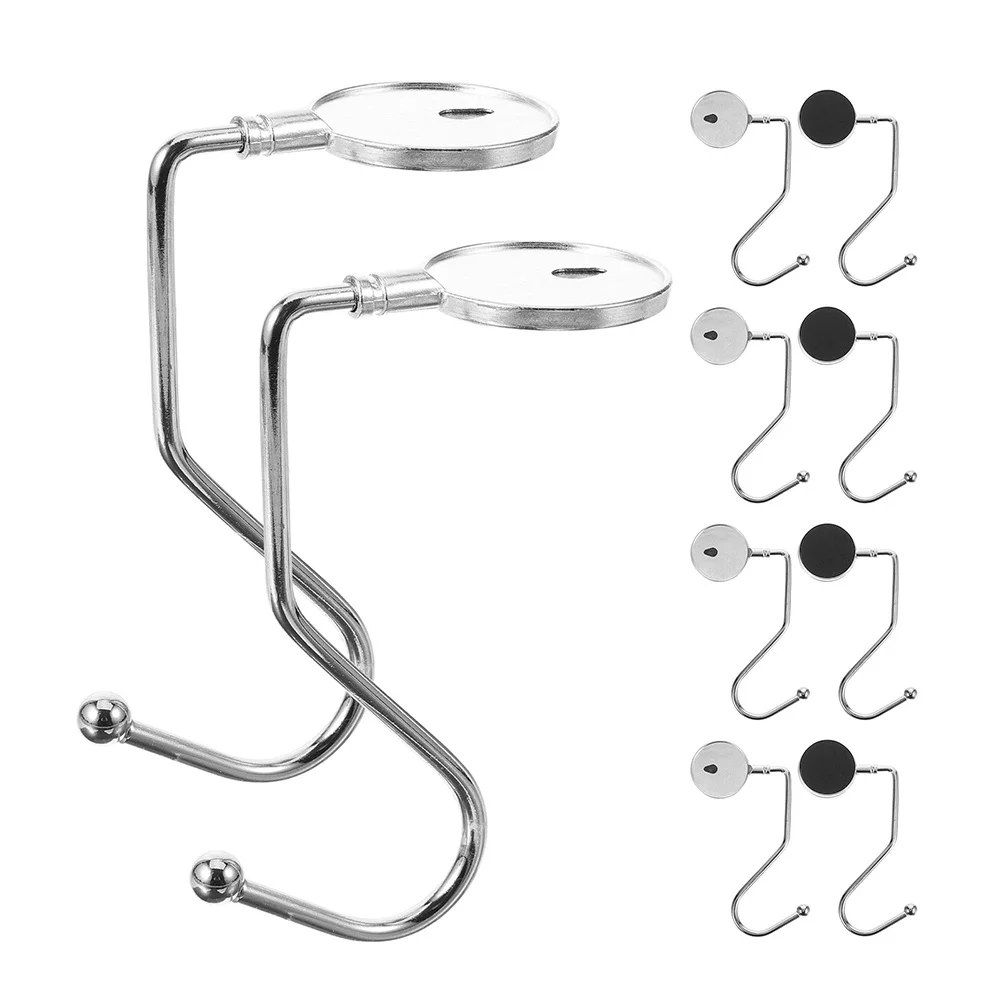 

20Pcs Purse Hook for Table Heavy Duty Metal Bag Hanger No Drill Needed Compact Travel Friendly Desk Organizer for Home Office