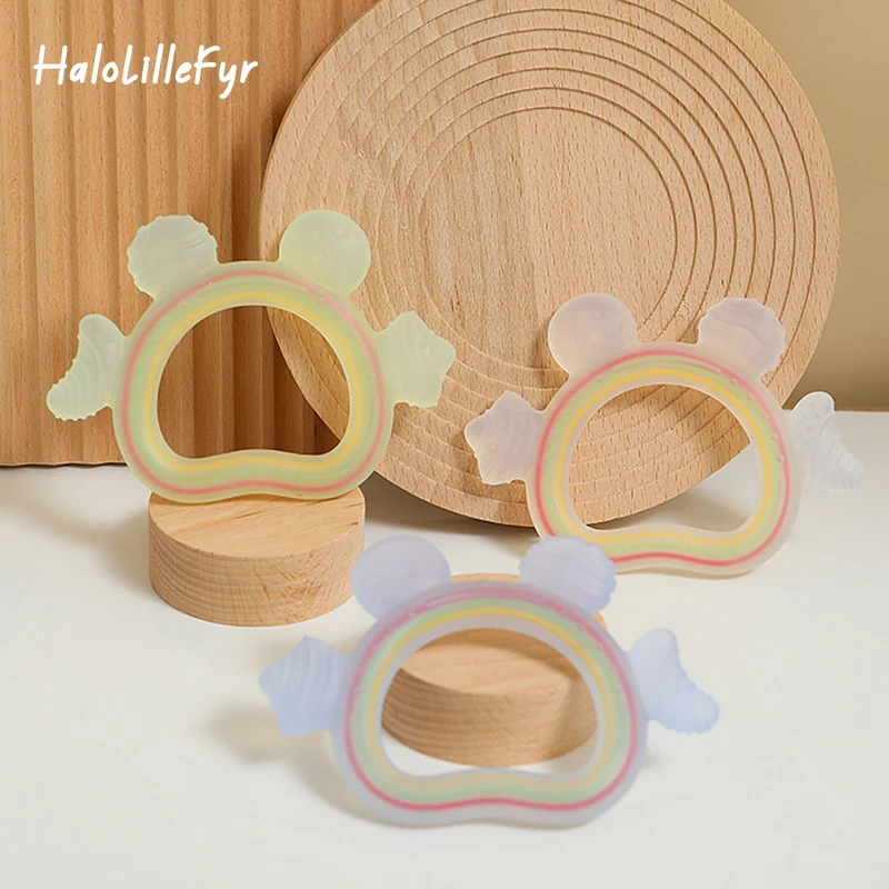 

1pc Baby Silicone Teether Newborn Accessories Cute Planet Design Infant Chew Teething Toy BPA Free Babies Items Easy to Hold