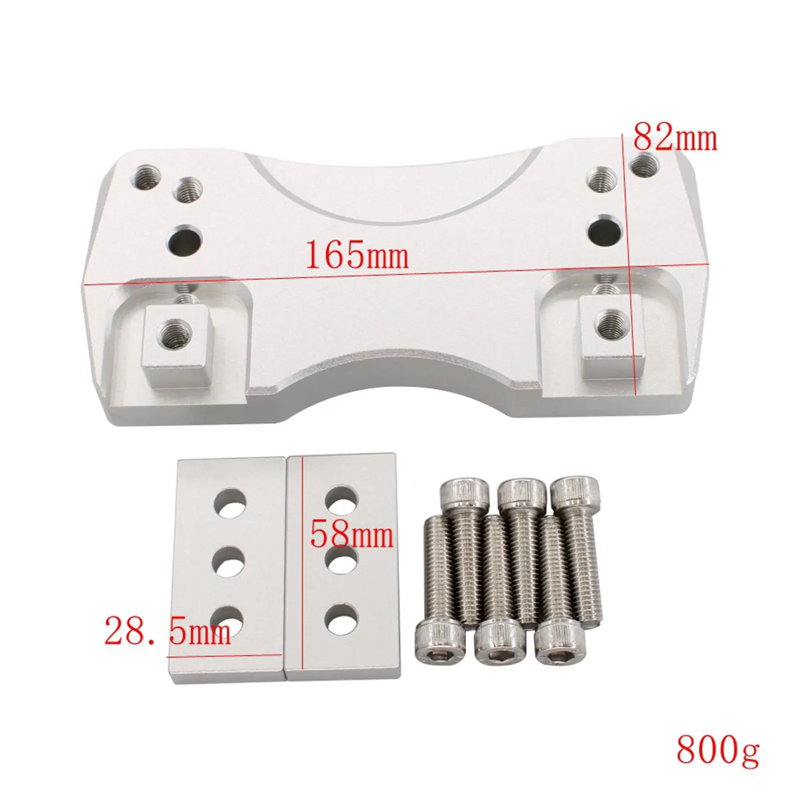 Aluminum Handlebar Risers Replacement for BMW K1300GT 2009-2012 Heavy Duty
