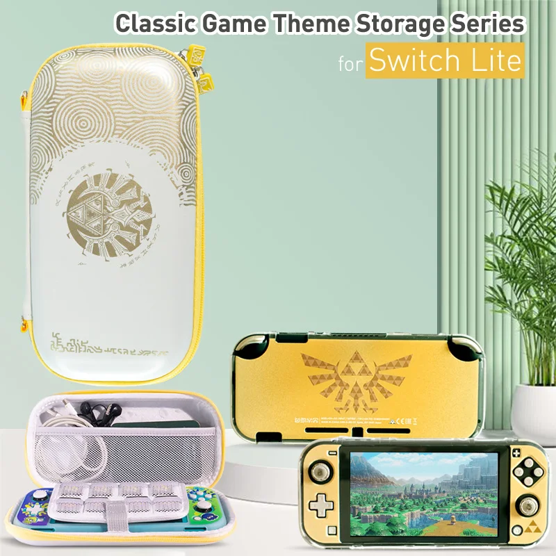 

New ZD Bag for Nintendo Switch Lite Portable Travel Carrying Case Protective Shell Cover for NS Switch Lite Game Accessories