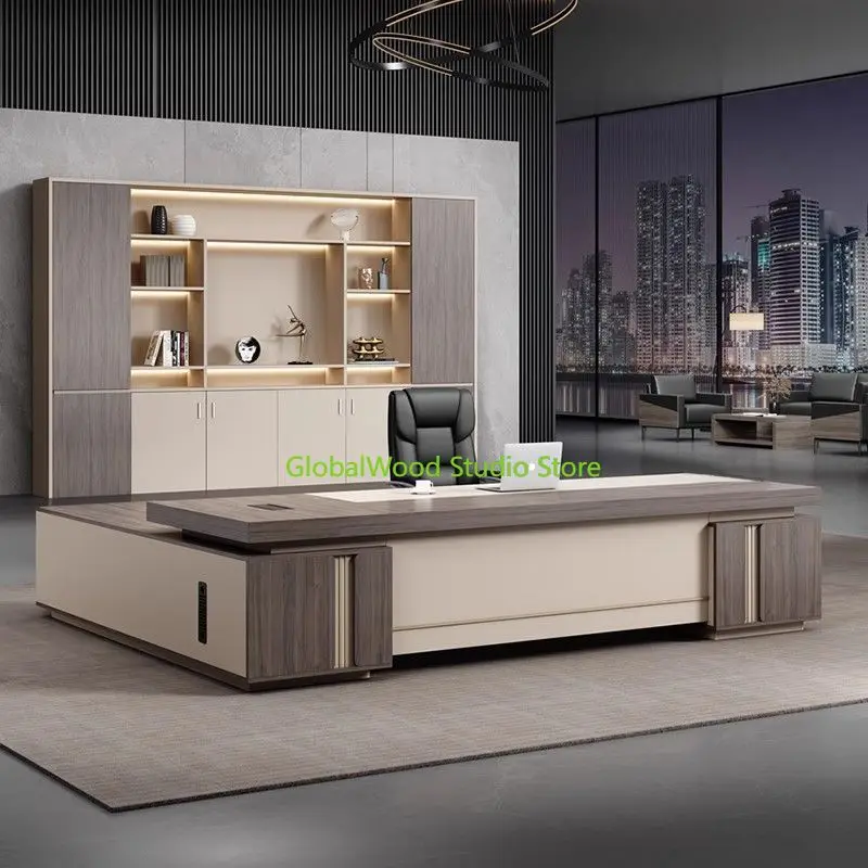 مكتب صغير مع أدراج كرسي مكتب تعديل الارتفاع طاولة رئيس L مكتب زاوية منتصف القرن لمكاتب الدراسة رفع طاولات الطاولة العلوية #1