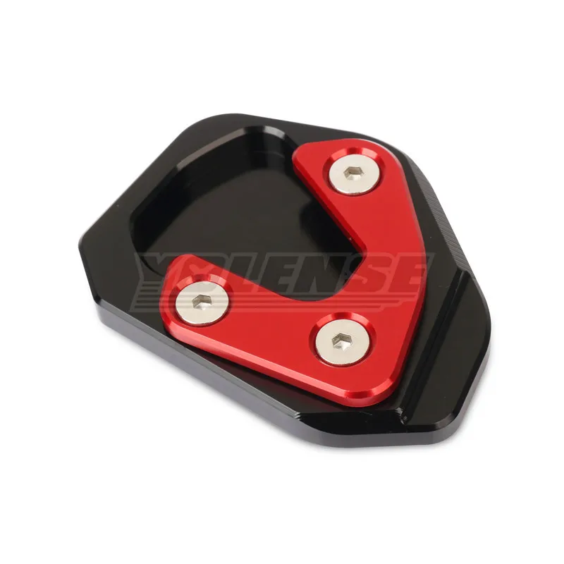 Motorcycle Kickstand Foot Side Stand Extension Pad Support Plate Fit For QJMOTOR SRK800RR SRK600RS SRK800 RR SRK600 RS