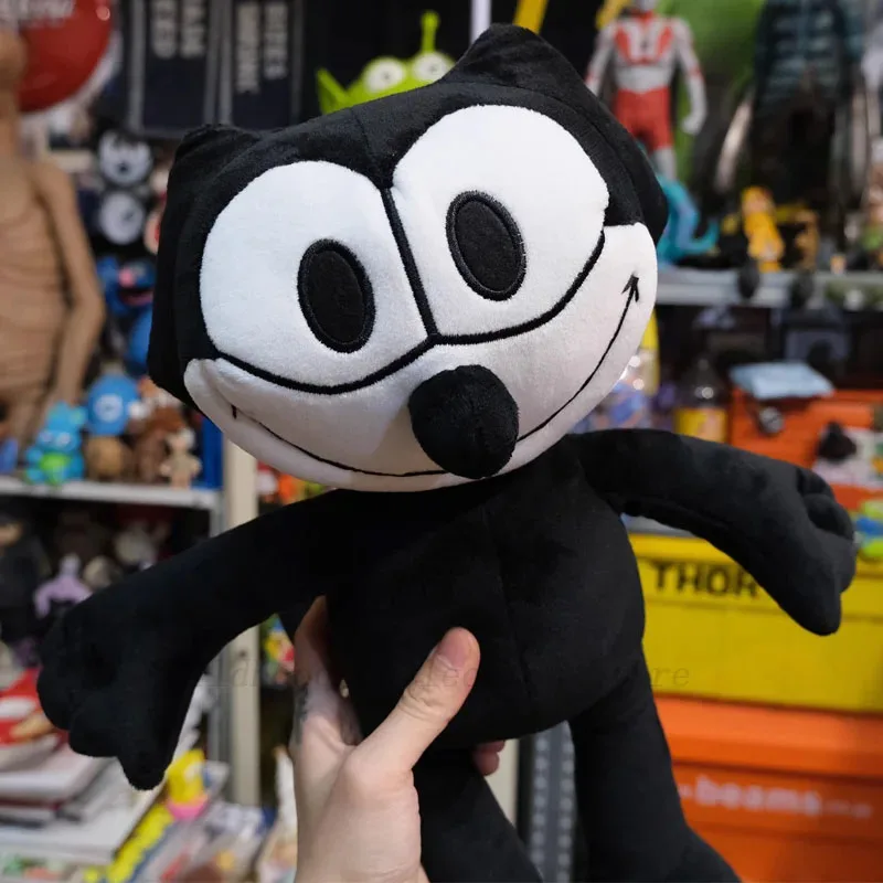 Disney Felix el gato juguetes de peluche lindo dibujos animados Felix gato juguetes de peluche muñecas regalos de cumpleaños para niños