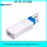 BETAFPV BT2.0 1S Lipo Battery Charger & Voltage Tester V2 - Type-C Input, 4.35V/5V, 1A Output