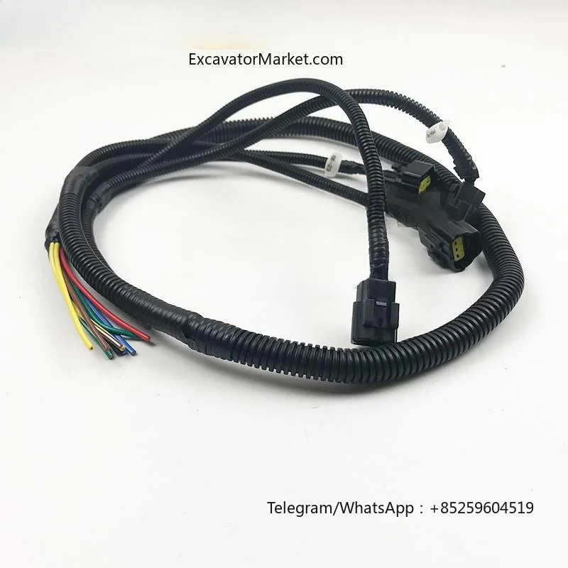 High Quality For Kobelco SK200 210 260 350 450-8 Super 8 imported high temperature line hydraulic pump wiring harness excavator