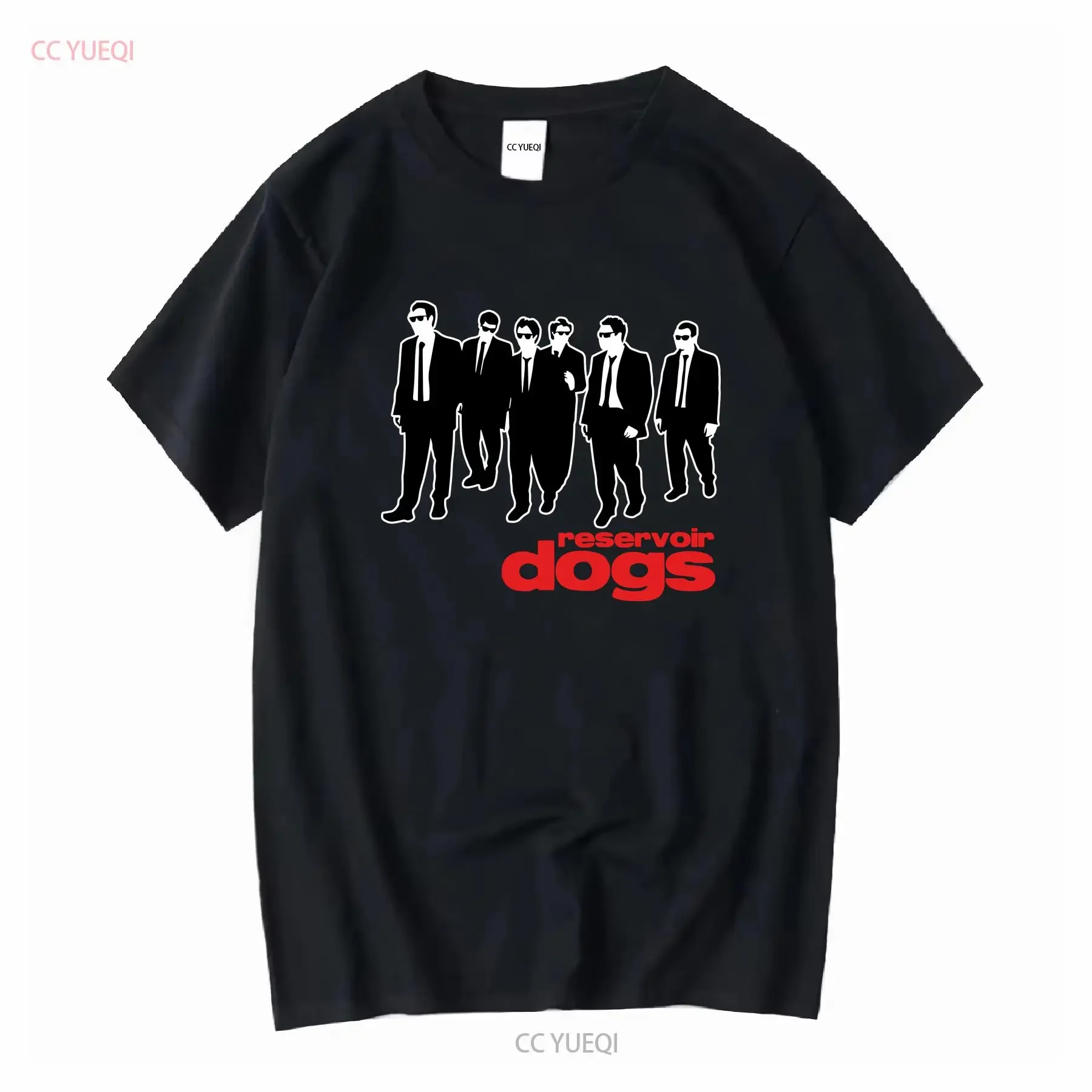 リザーバー・ドッグス-クエンティン・タランティーノ-カルト映画-レトロ-ファン-ファンシャツ-ステンシル-tシャツ-ヴィンテージ-ウォッシュド-多用途-通気性