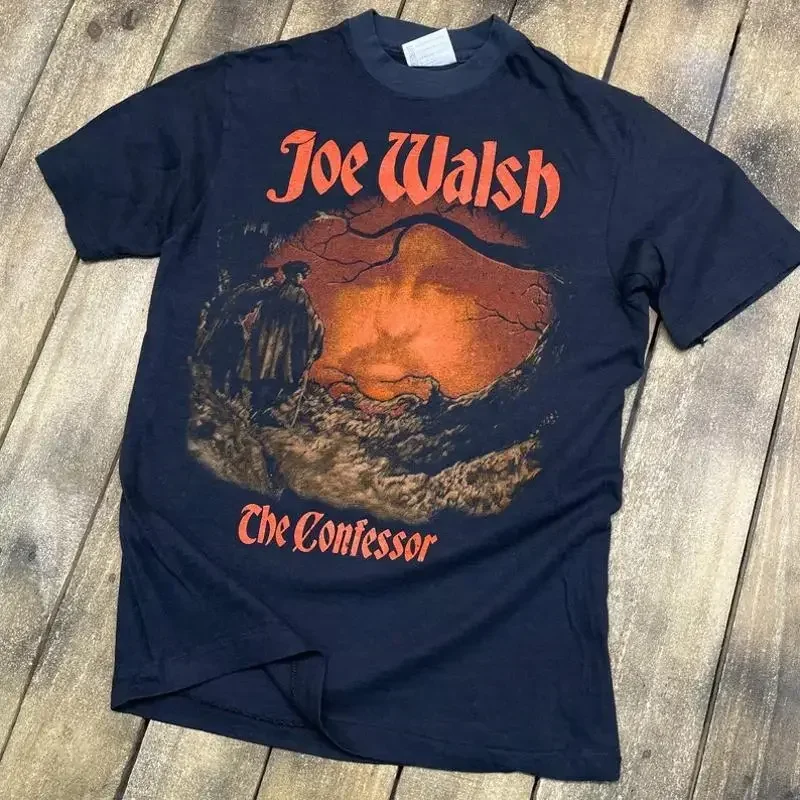 vintage 80s 1985 Joe Walsh tour T Shirt TN0296