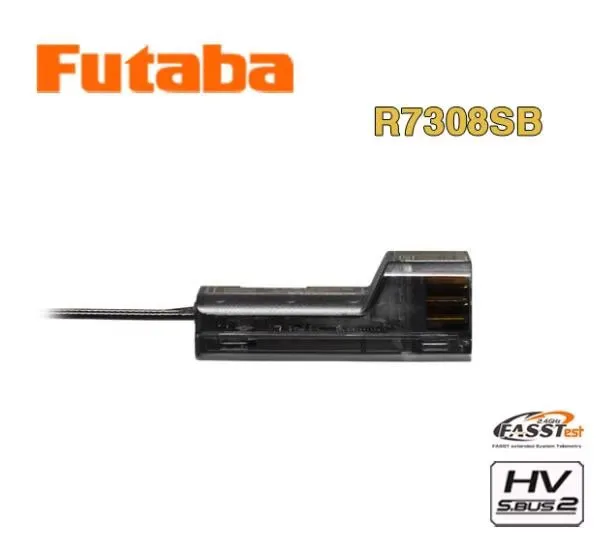 Futaba R7108SB 7308 S.Bus2 SBUS FASSTest استقبال 14SG/18MZ/18SZ Not R6208SB R7008SB R7108SB
