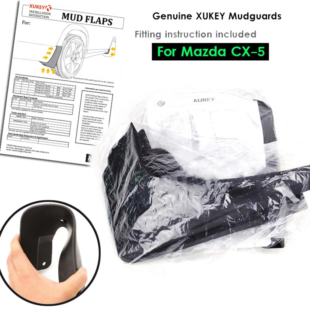 Car Fender Mud Flaps For Mazda CX-5 CX5 2012 2013 2014 2015 2016 Splash Guards Mudguards Mudflaps Car Accessories