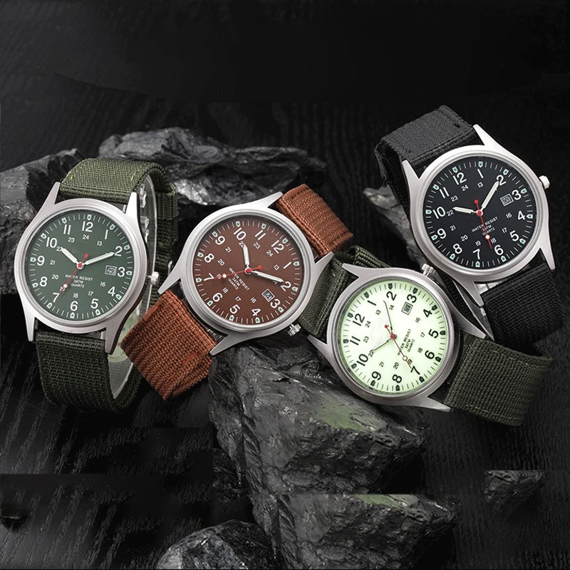 

Men Watch SOKI Canvas Clothing Men's Watch Casual Fashion Gift Watch Student Sports Watch