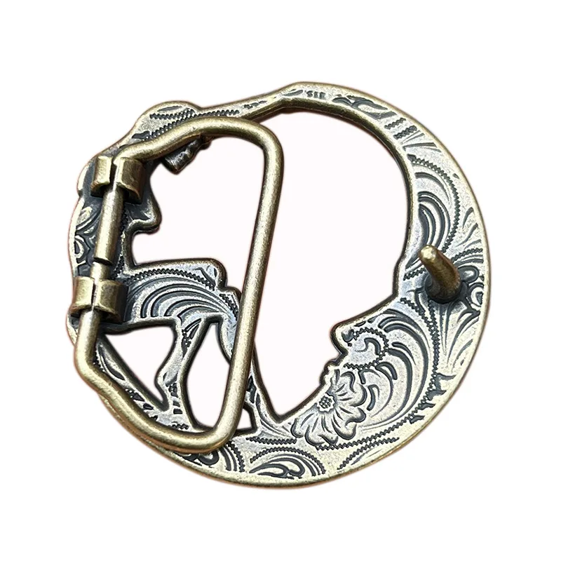 Moon beauty belt buckle Western cowboy